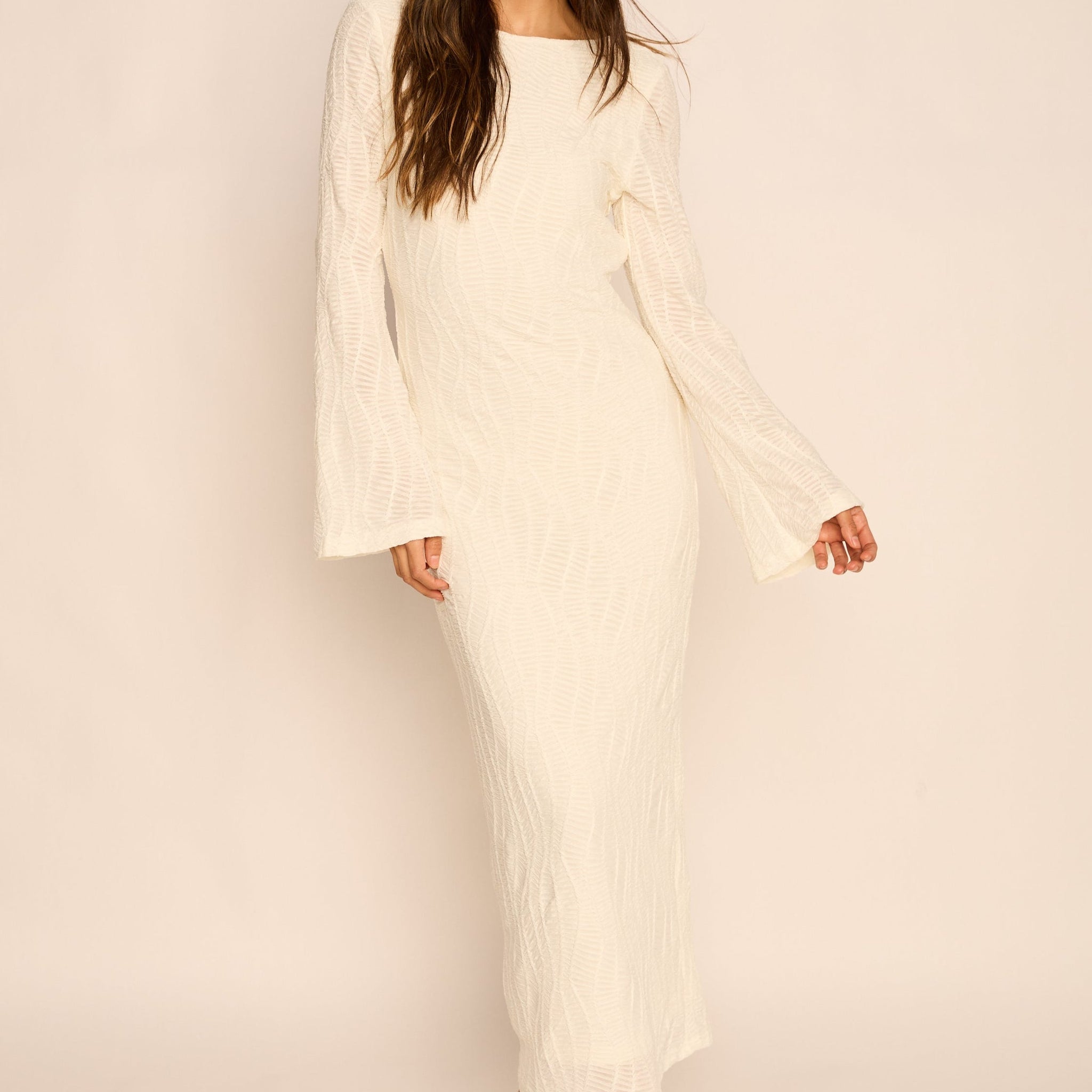 SALE - Megan Texture Knit Sweater Dress