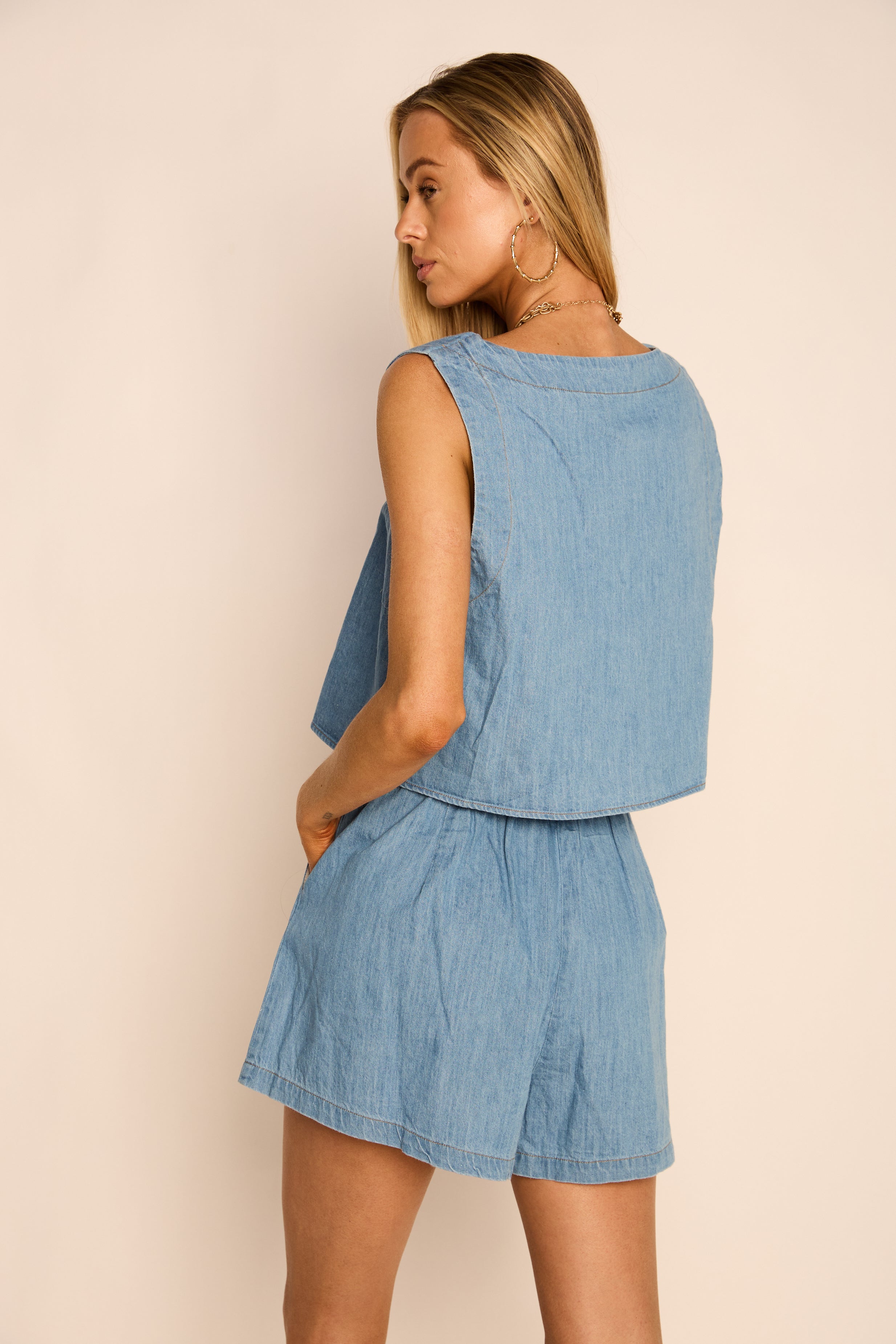 Lina Square Neck Top