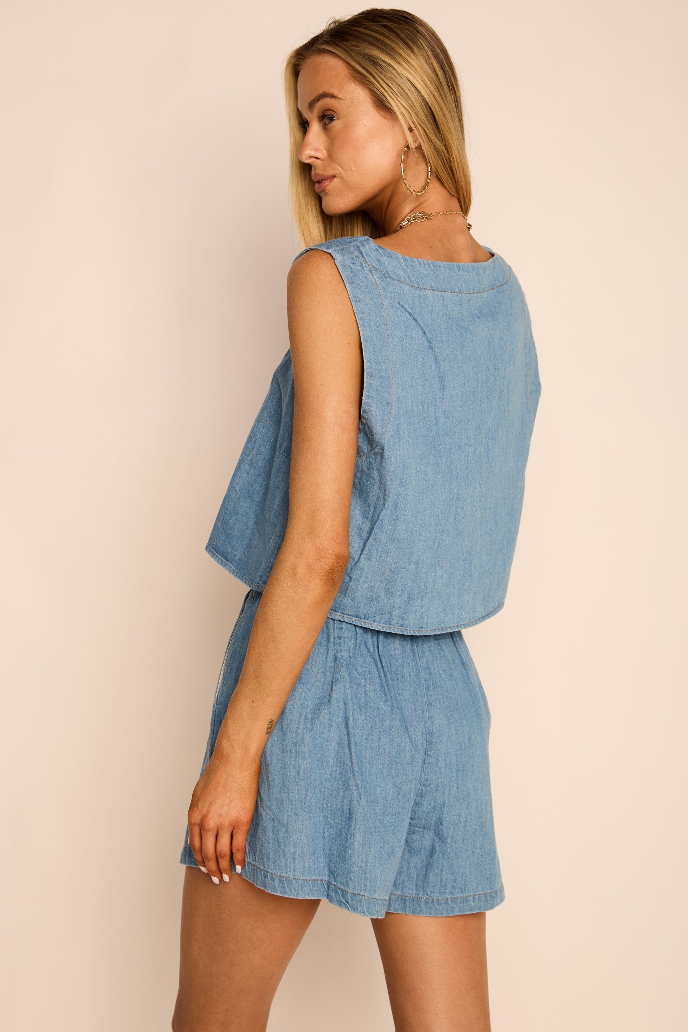 Lina Pleated Shorts