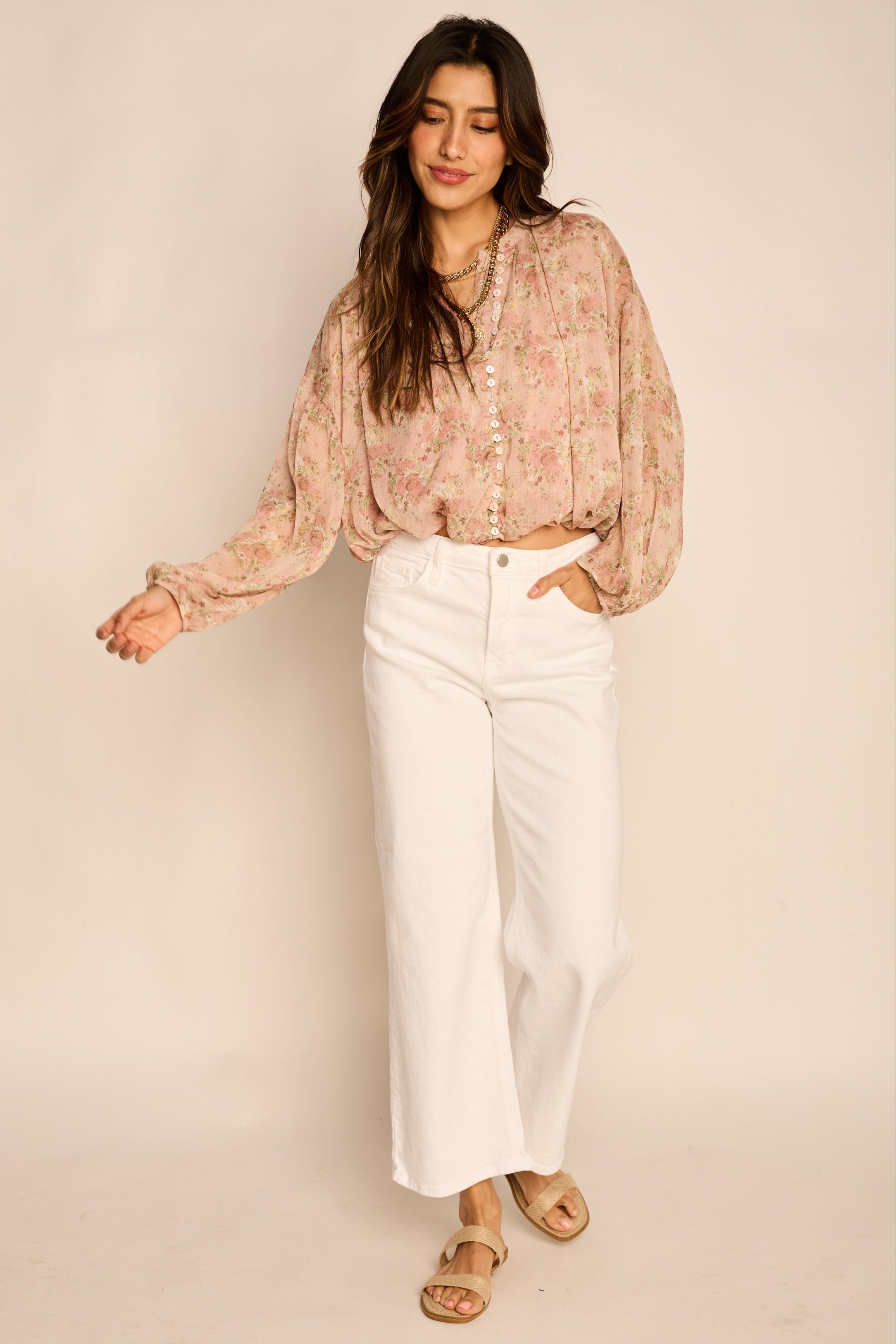 Georgia High Rise Wide Leg Jeans