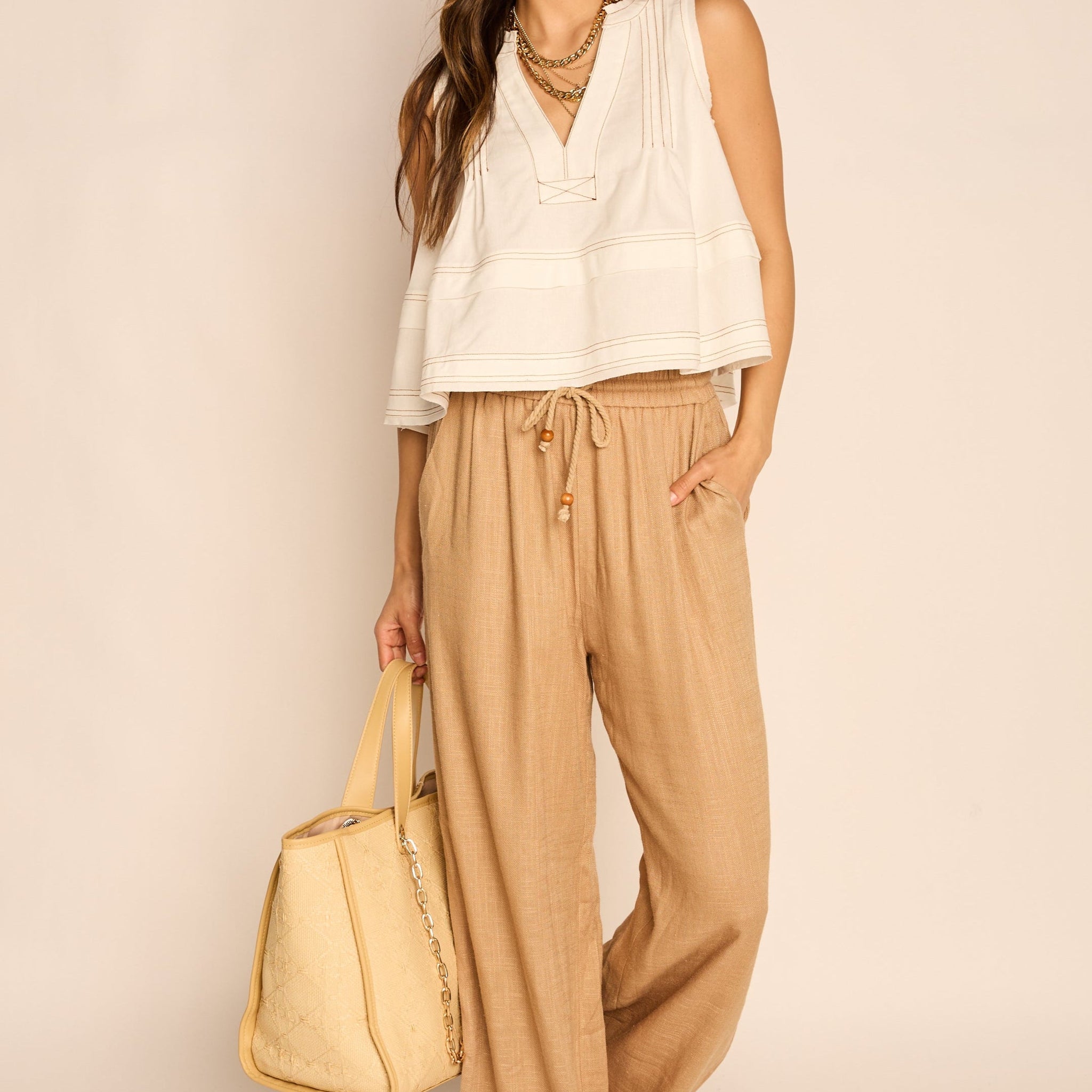 Charlotte Linen Pant