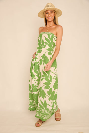 Annabelle Tropical Printed Maxi Dress