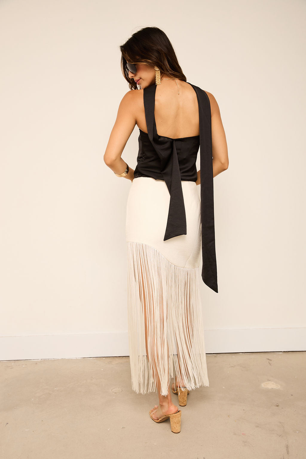 Tana Scarf Top