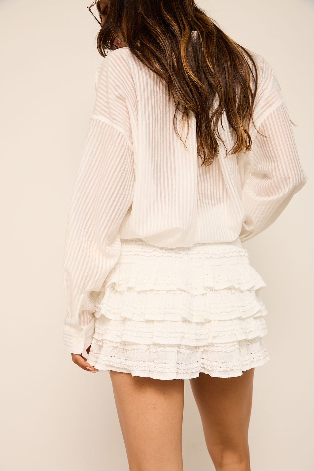 Lydia Stripe Oversized Button Down Shirt