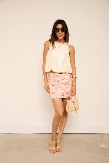 Billie Sequin Mini Skirt