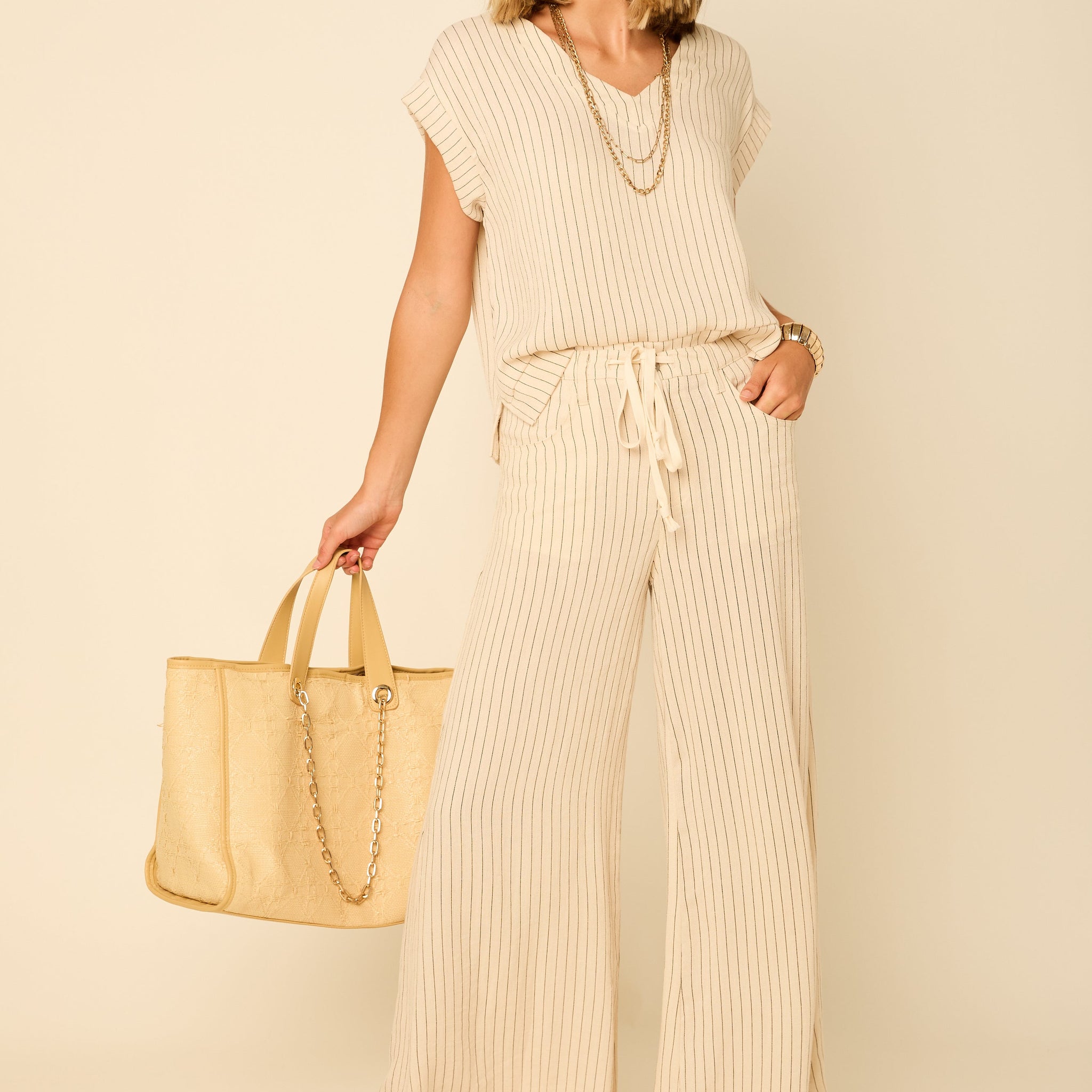 Shay Striped Pants