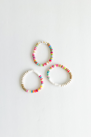 Elena Mama Beaded Bracelet