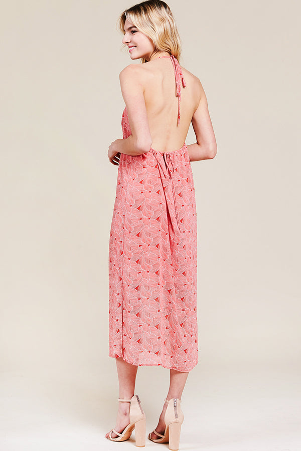 Jolene Printed Midi Dress