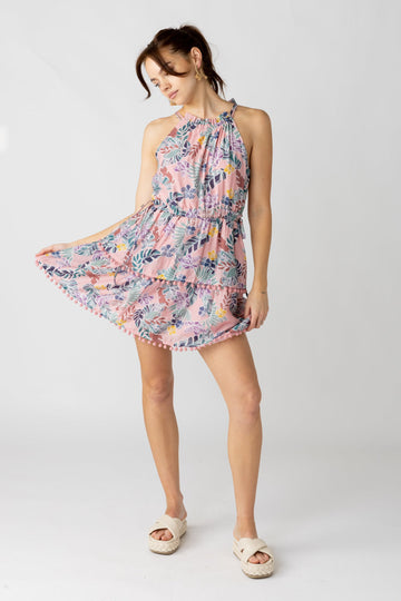 SALE - Ida Tiered Pom Pom Dress