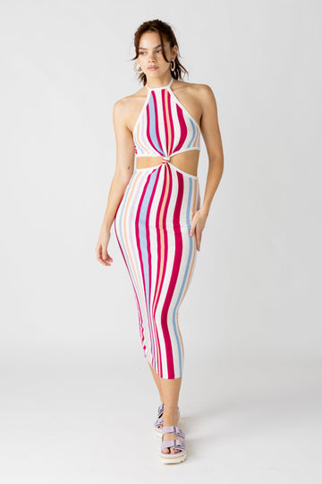 SALE - Chambers Cut Out Detail Crochet Dress