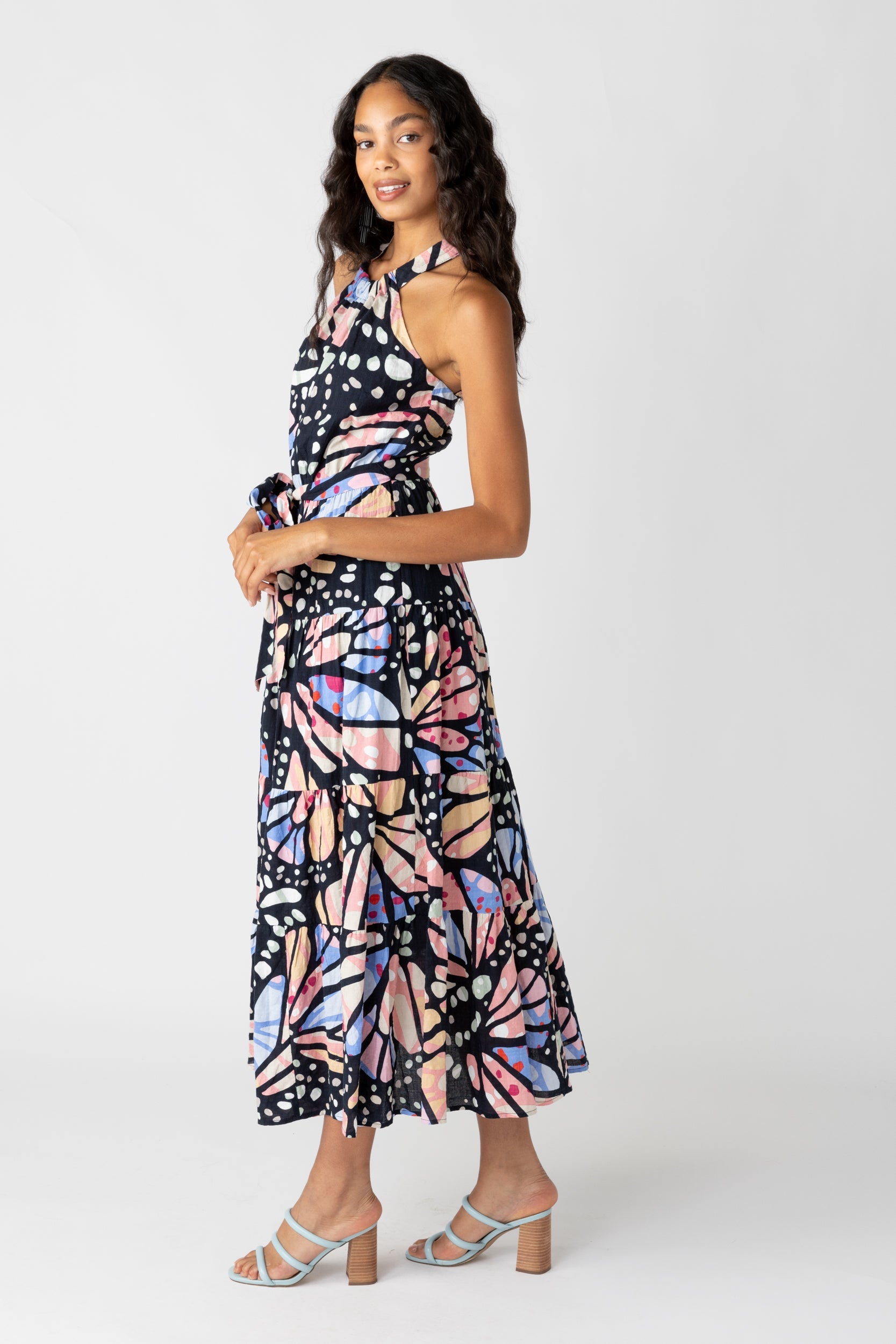 SALE - Alexis Butterfly Printed Midi Dress