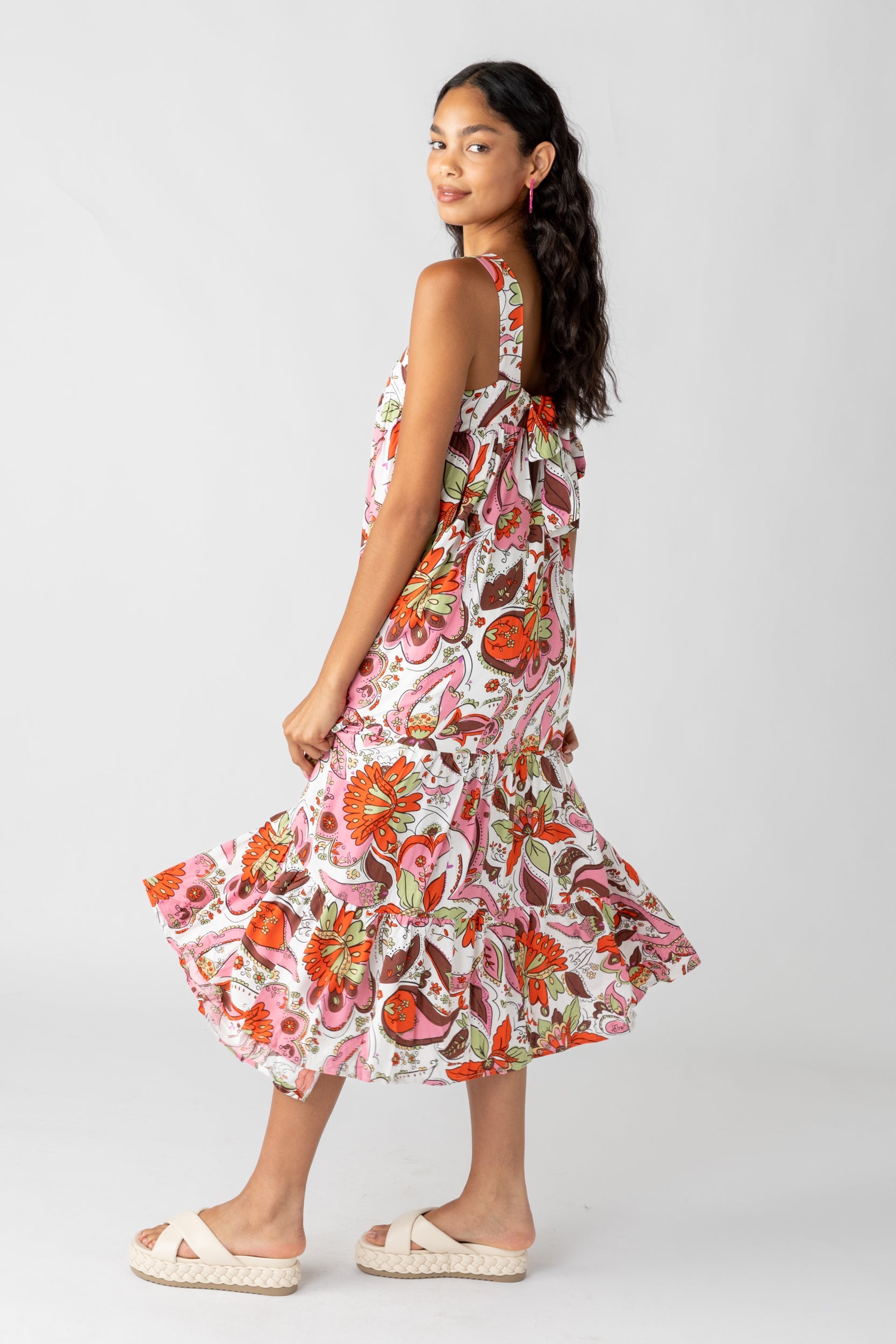 SALE - Larsa Printed Maxi Dress