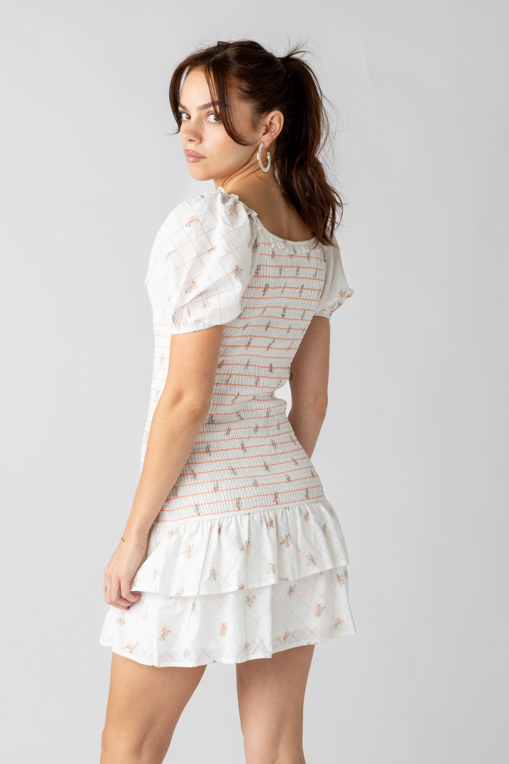 SALE- Margot Floral Smocked Dress