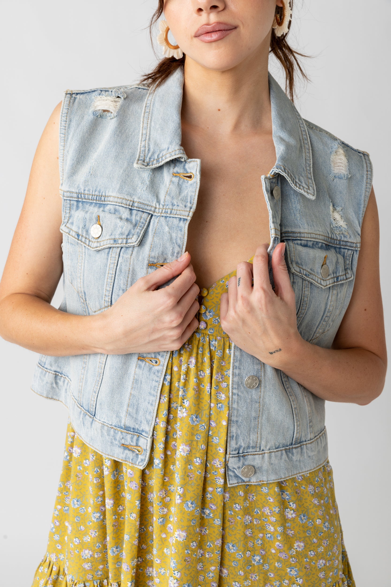Skyla Denim Vest