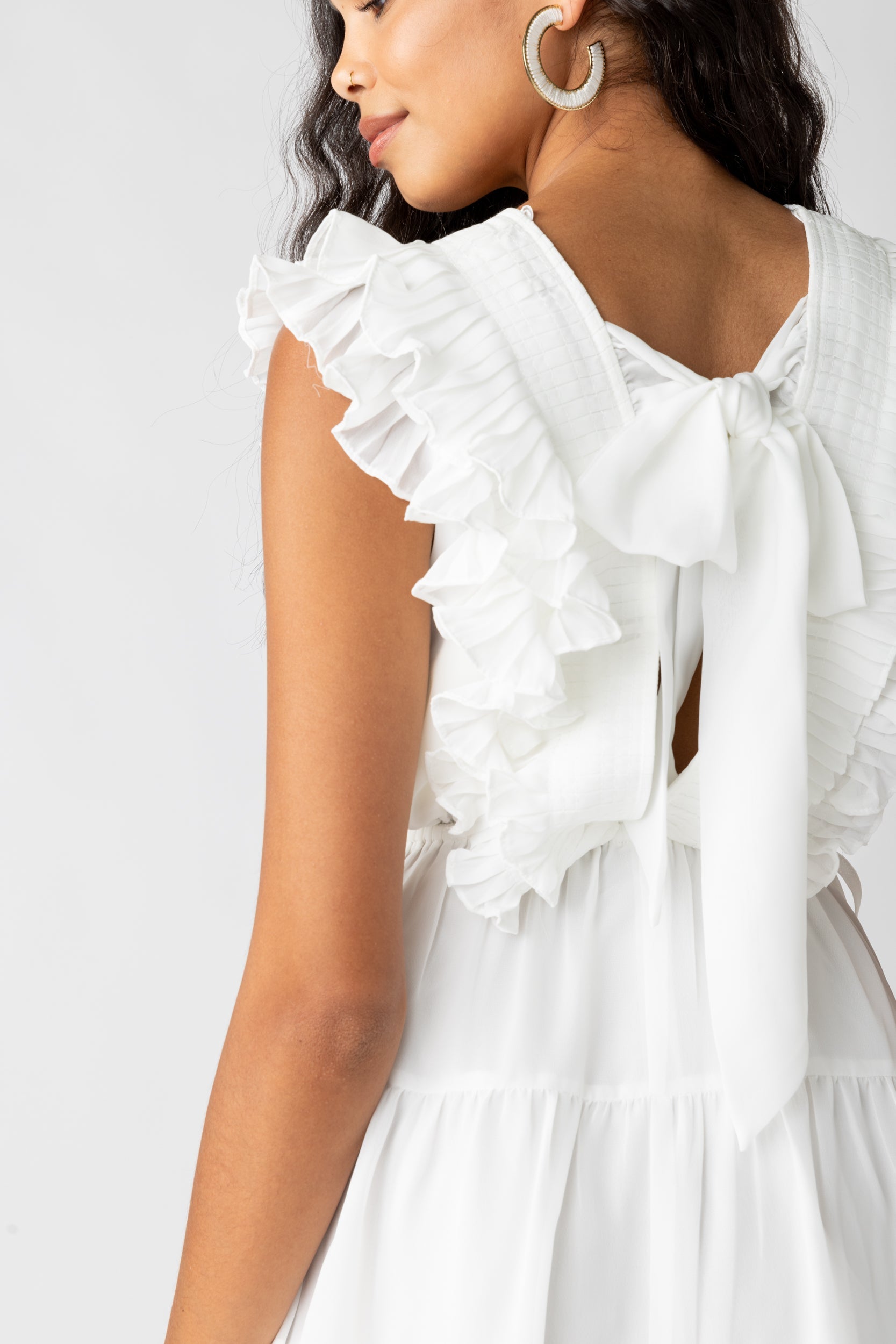 SALE - Lottie Ruffled Tiered Mini Dress