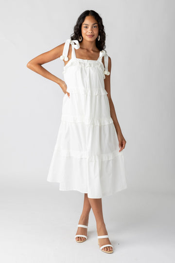 SALE - Callie Tiered Midi Dress