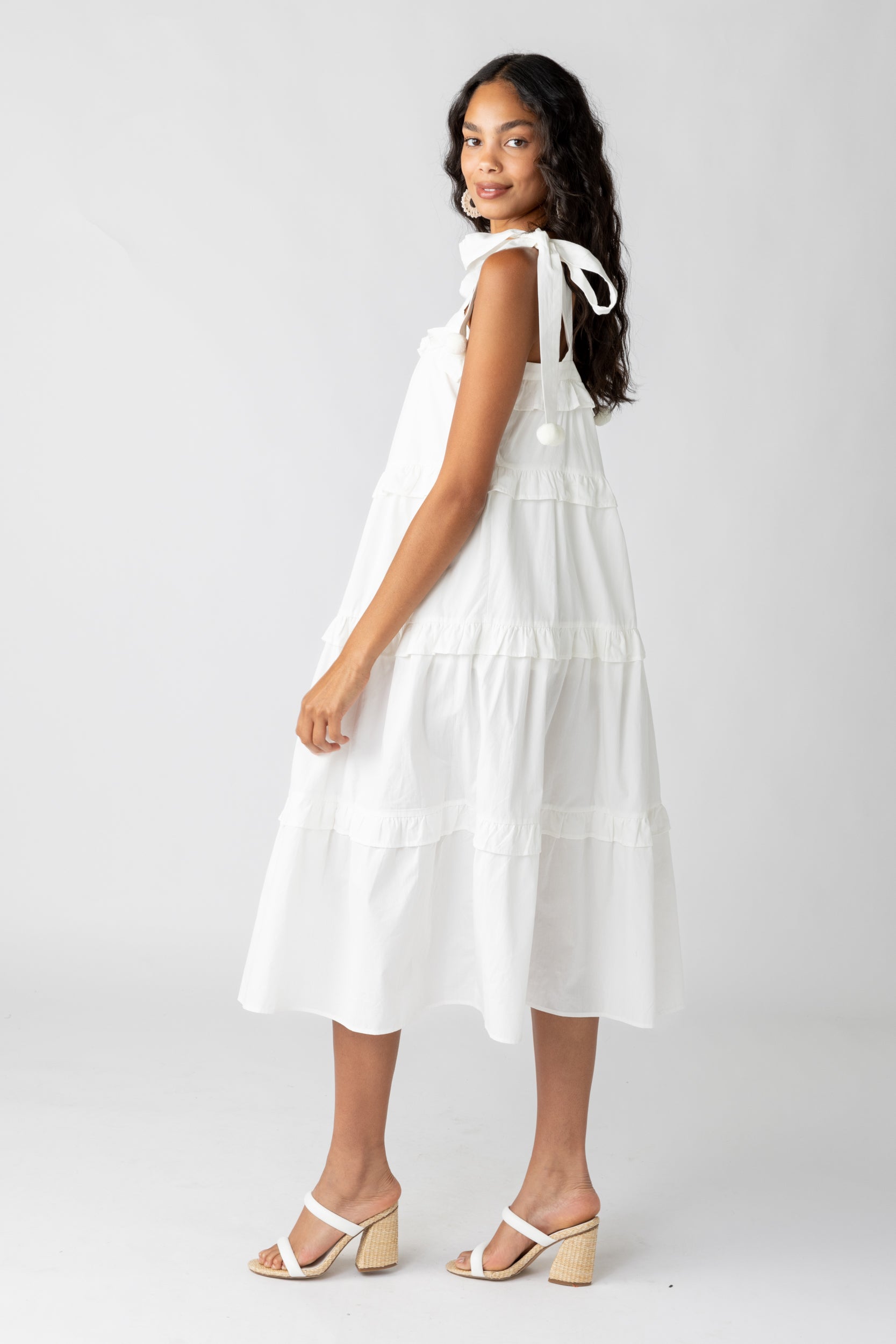 SALE - Callie Tiered Midi Dress