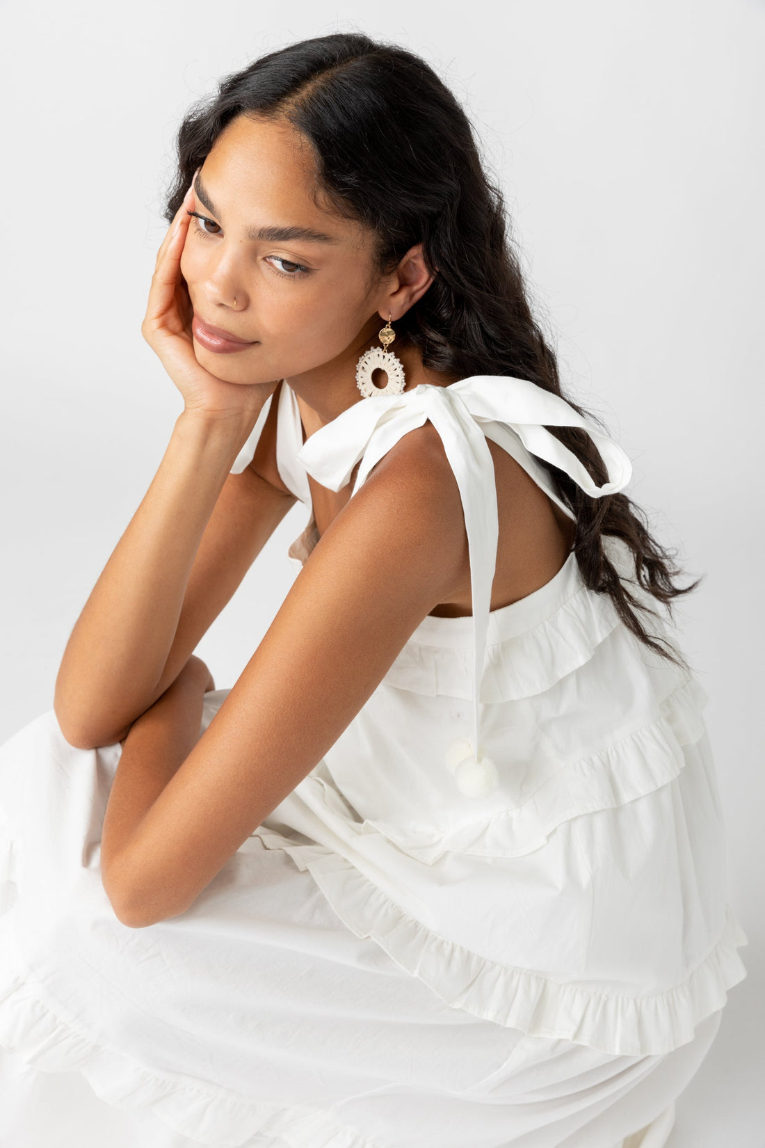 SALE - Callie Tiered Midi Dress