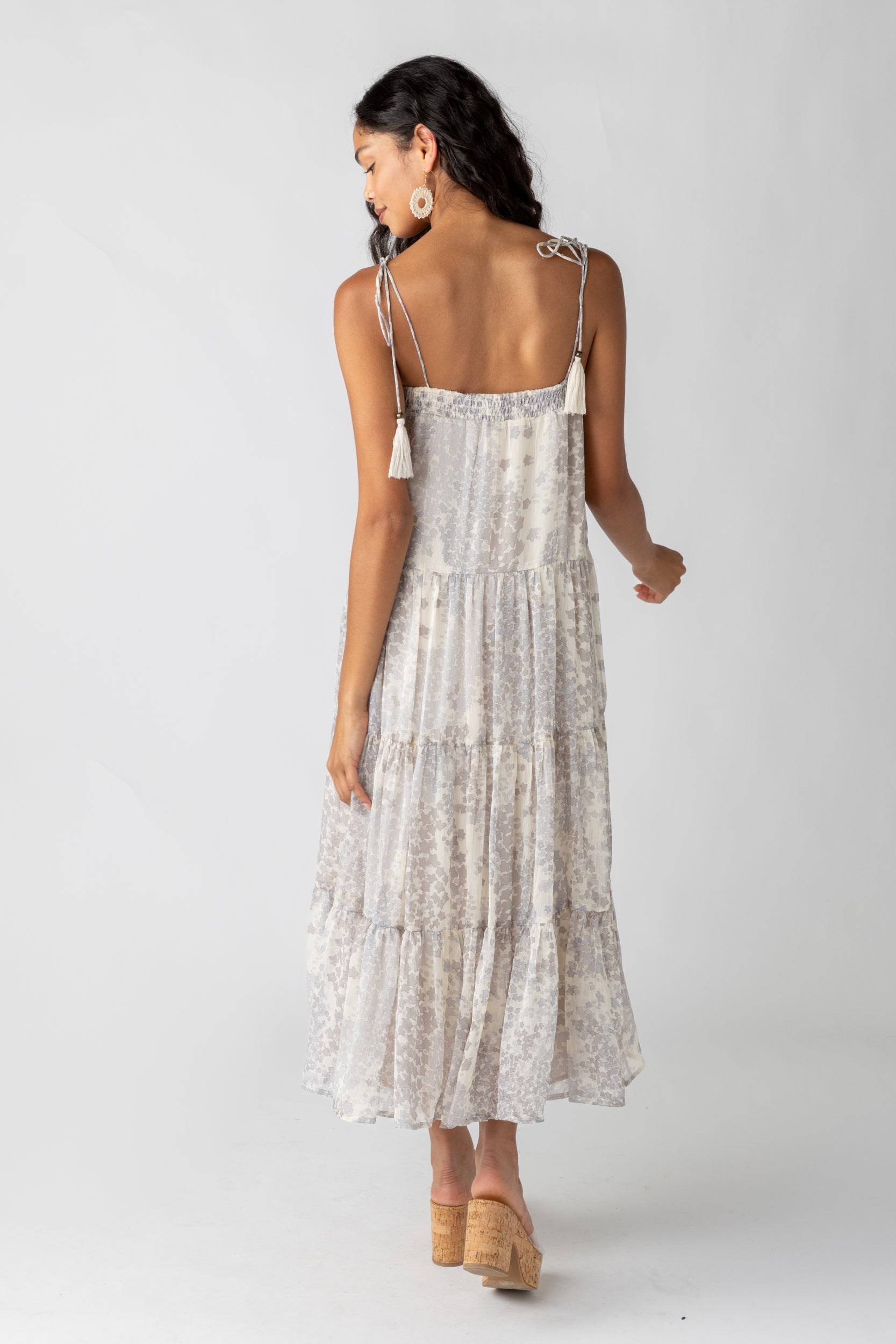 SALE - Stella Star Print Maxi Dress