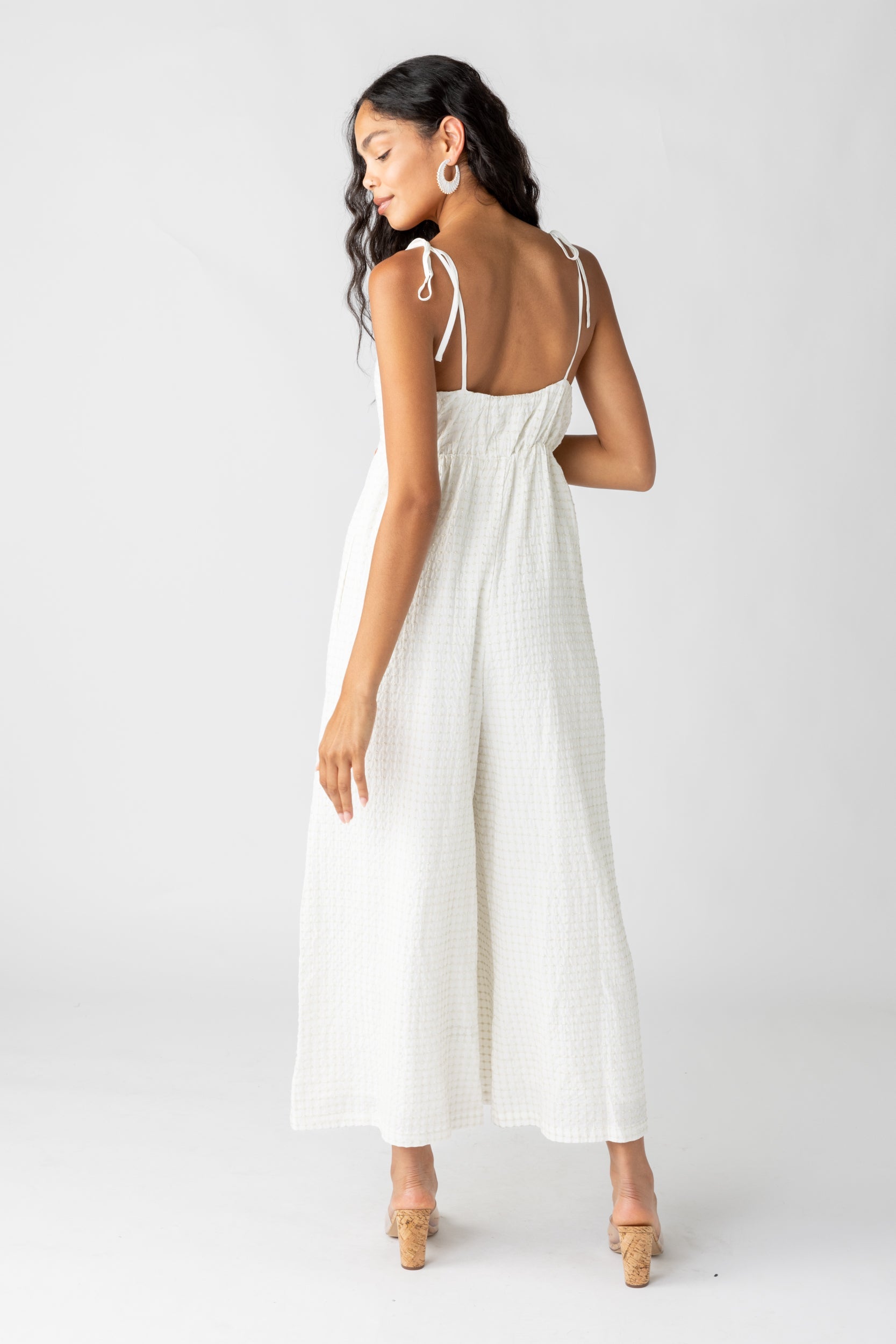 SALE - Kylee Tie Front Jumpsuit