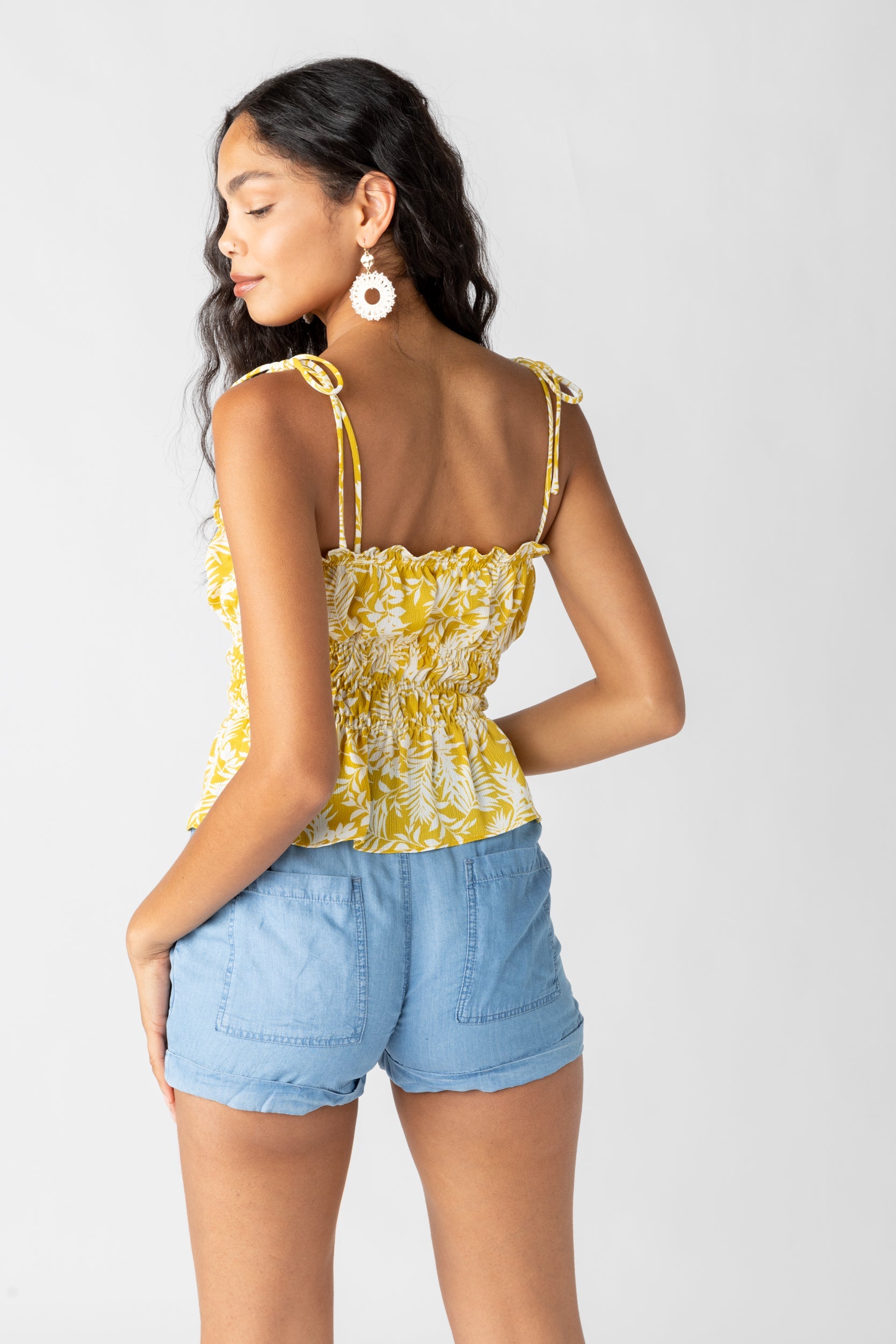 Keke Tropical Printed Tank
