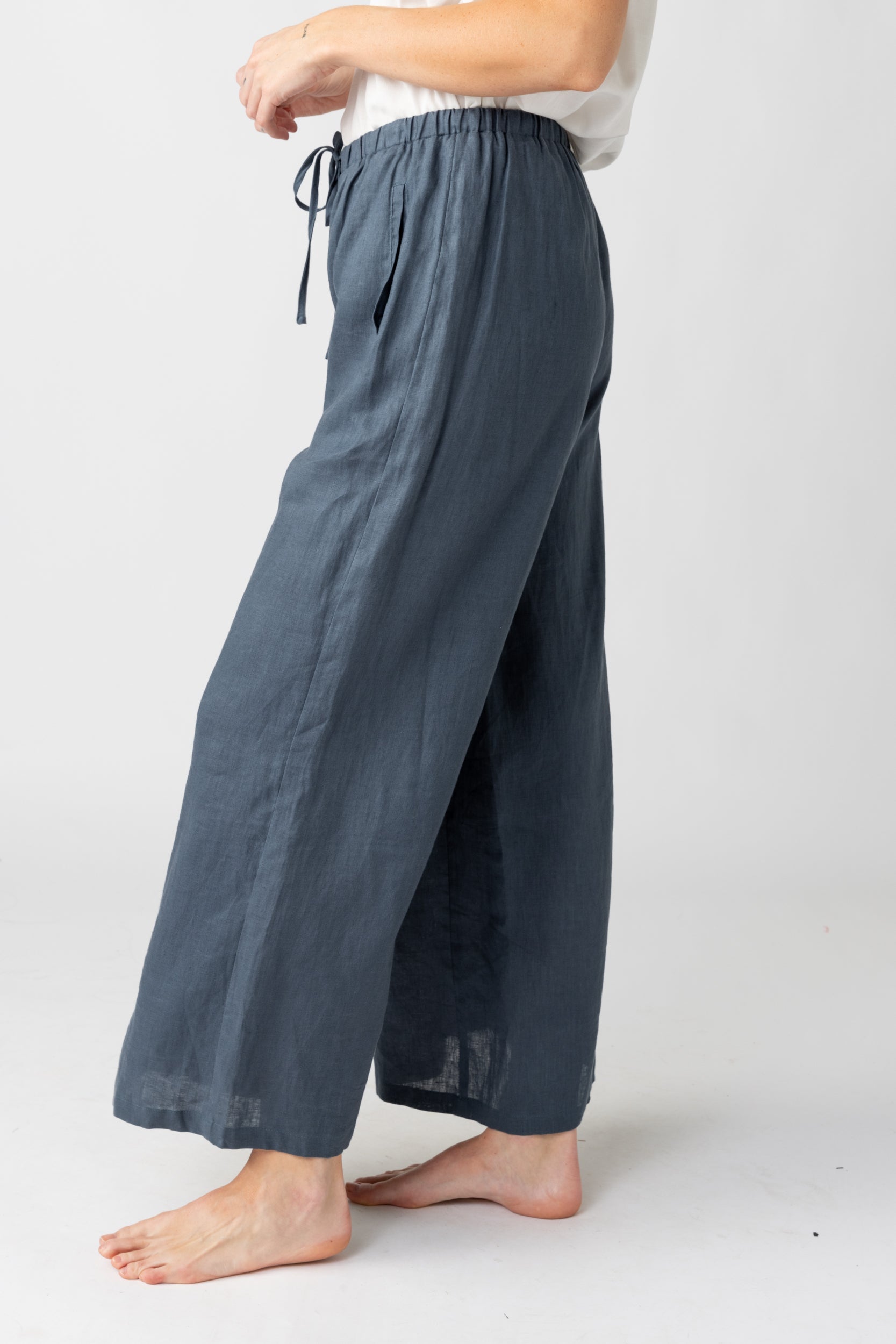 Malibu Linen Wide Leg Pants