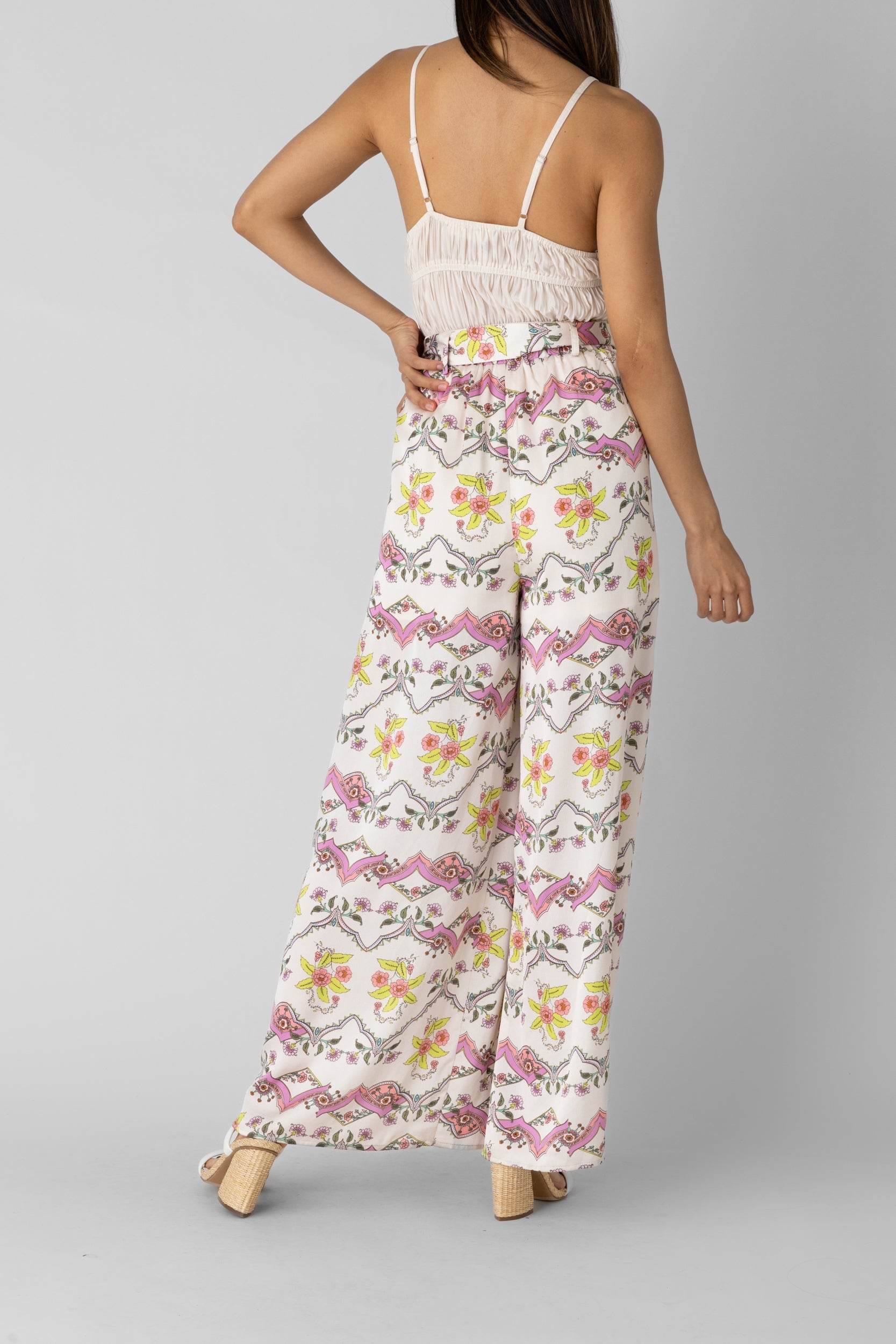 SALE - Katrina Printed Tie Pants