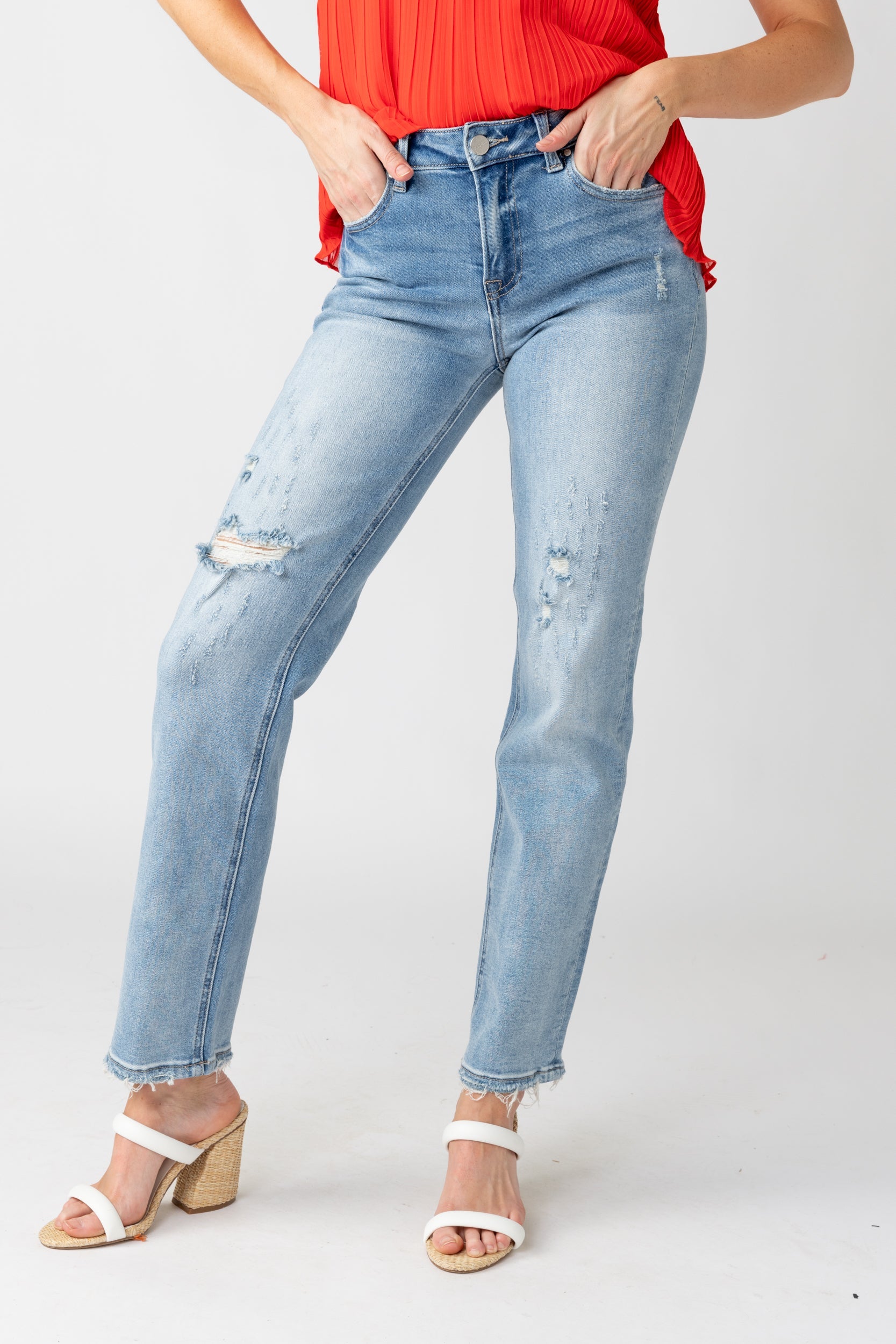 Lexi Mid Rise Slouch Jean