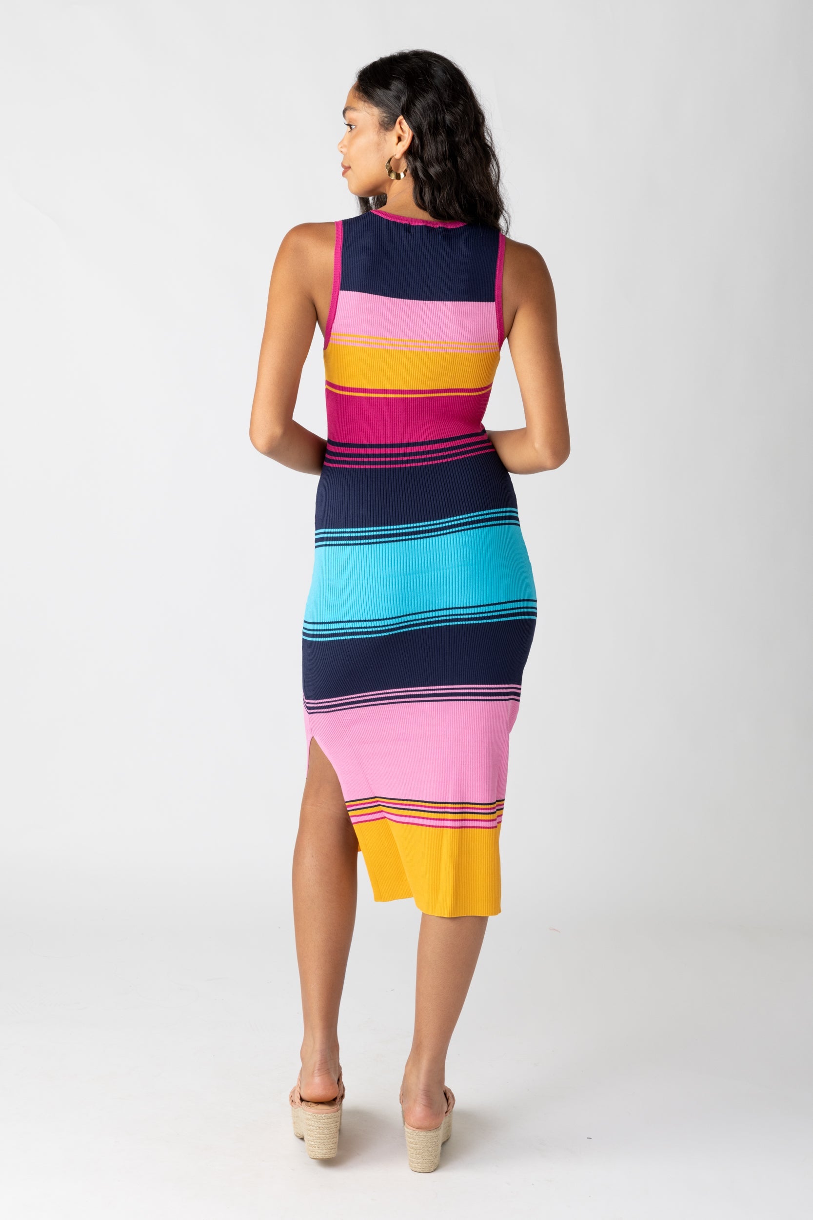 SALE - Conni Stripe Knit Dress