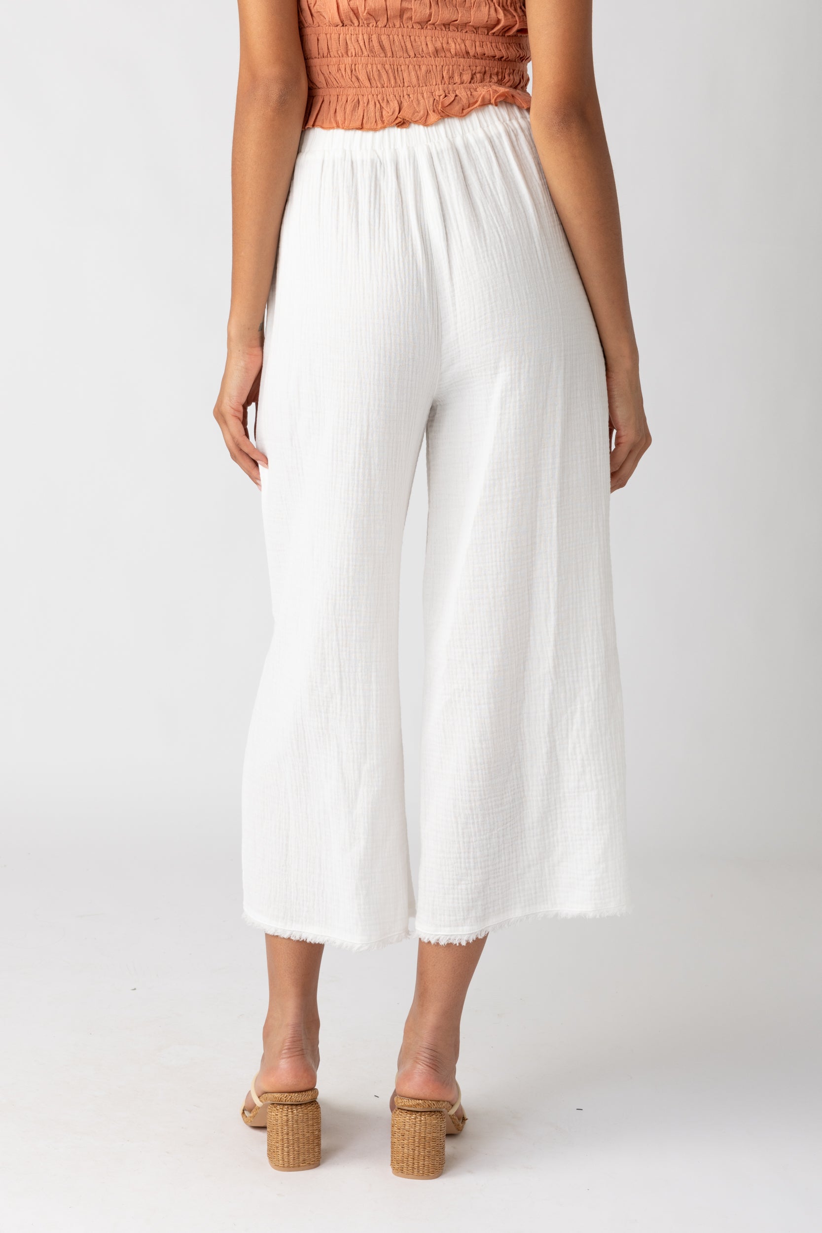 SALE - Taylor Raw Hem Pants