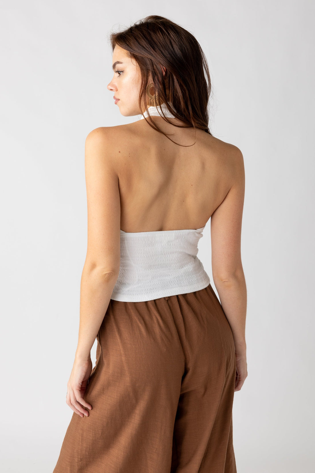SALE- Celia Cross Over Halter Top