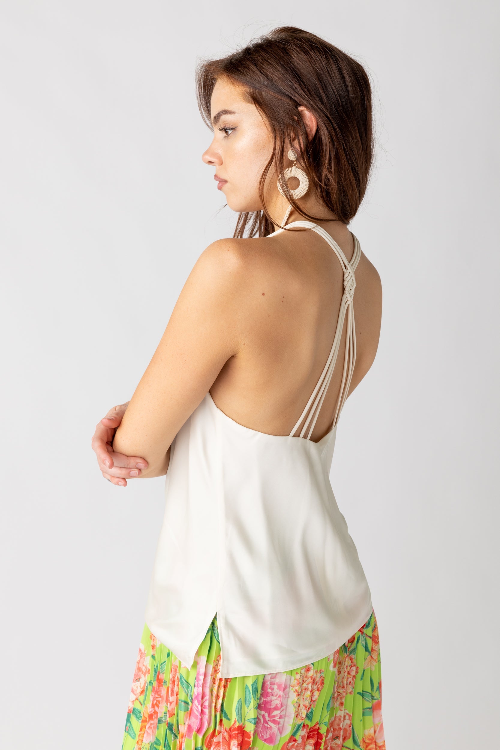 SALE - Brooke Braided Strap Tank