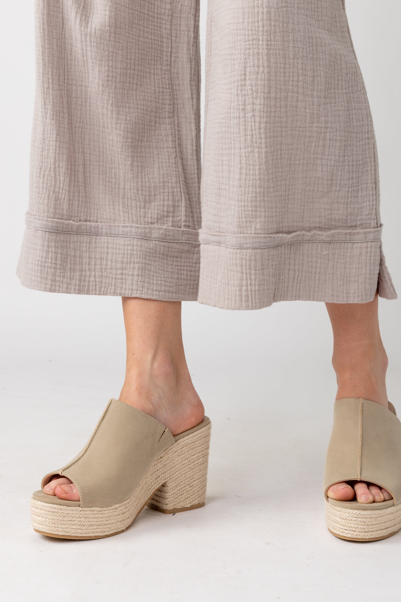 Collier Split Hem Pants