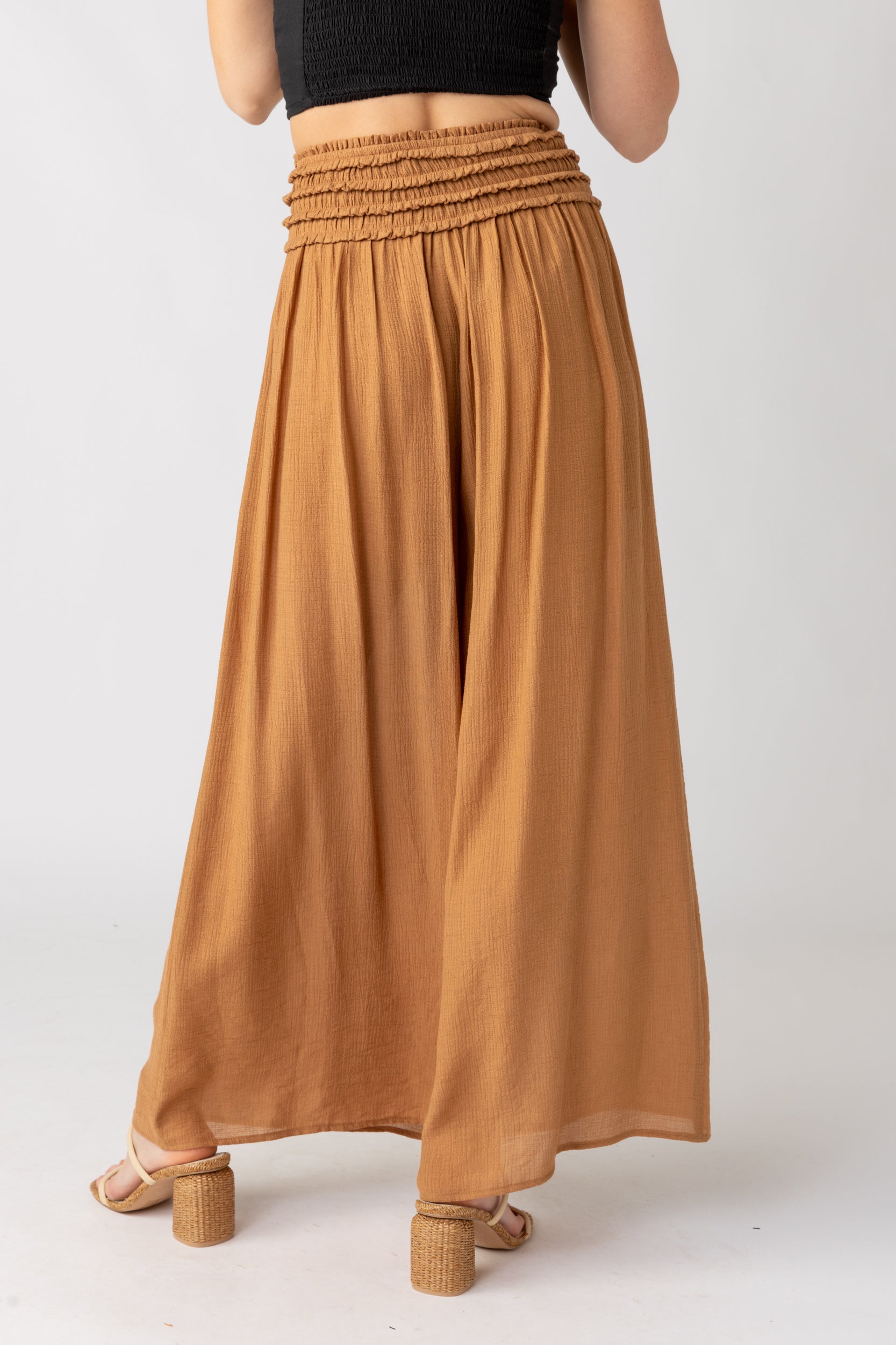 SALE - Elliot Ruffle Waist Pant