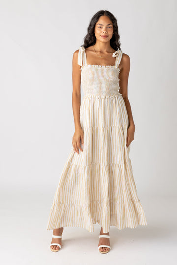 SALE - Alice Striped Maxi Dress