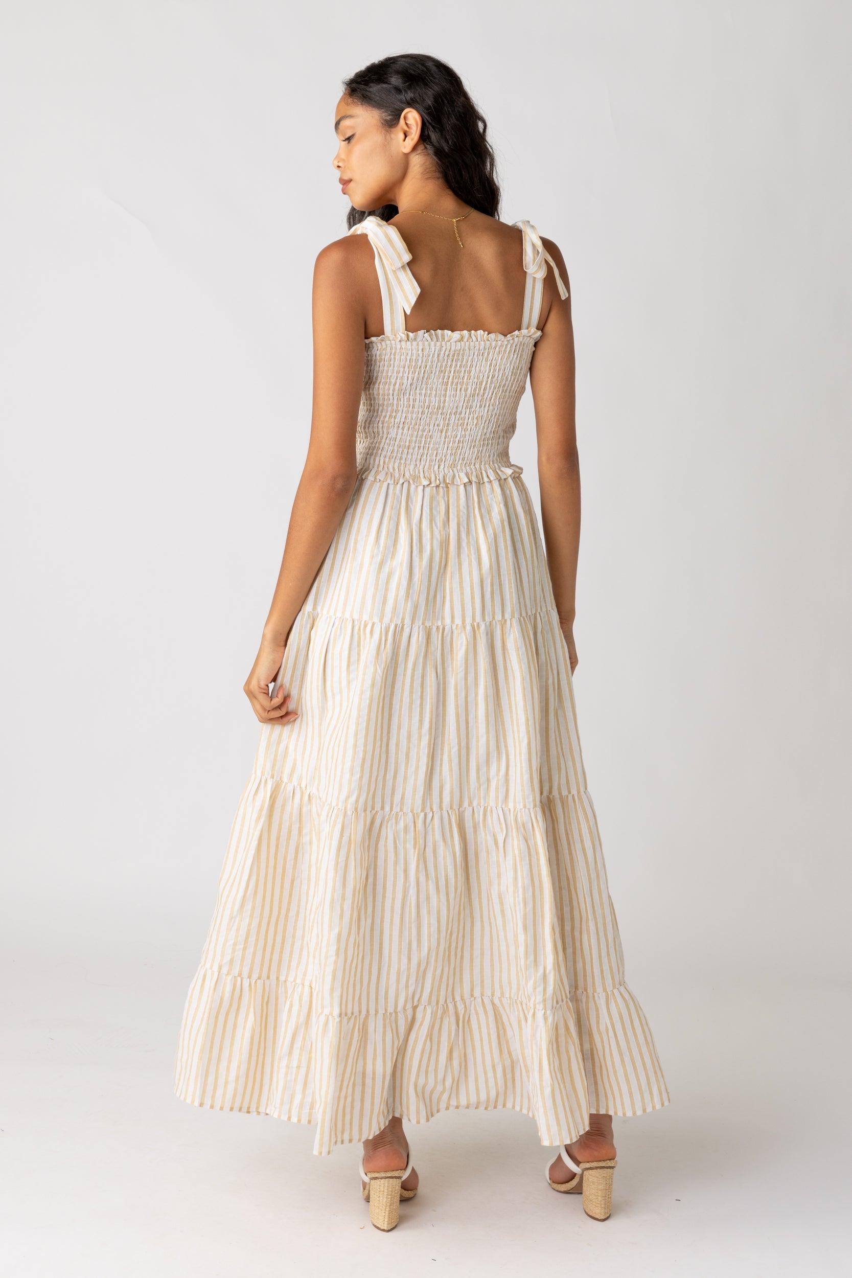 SALE - Alice Striped Maxi Dress