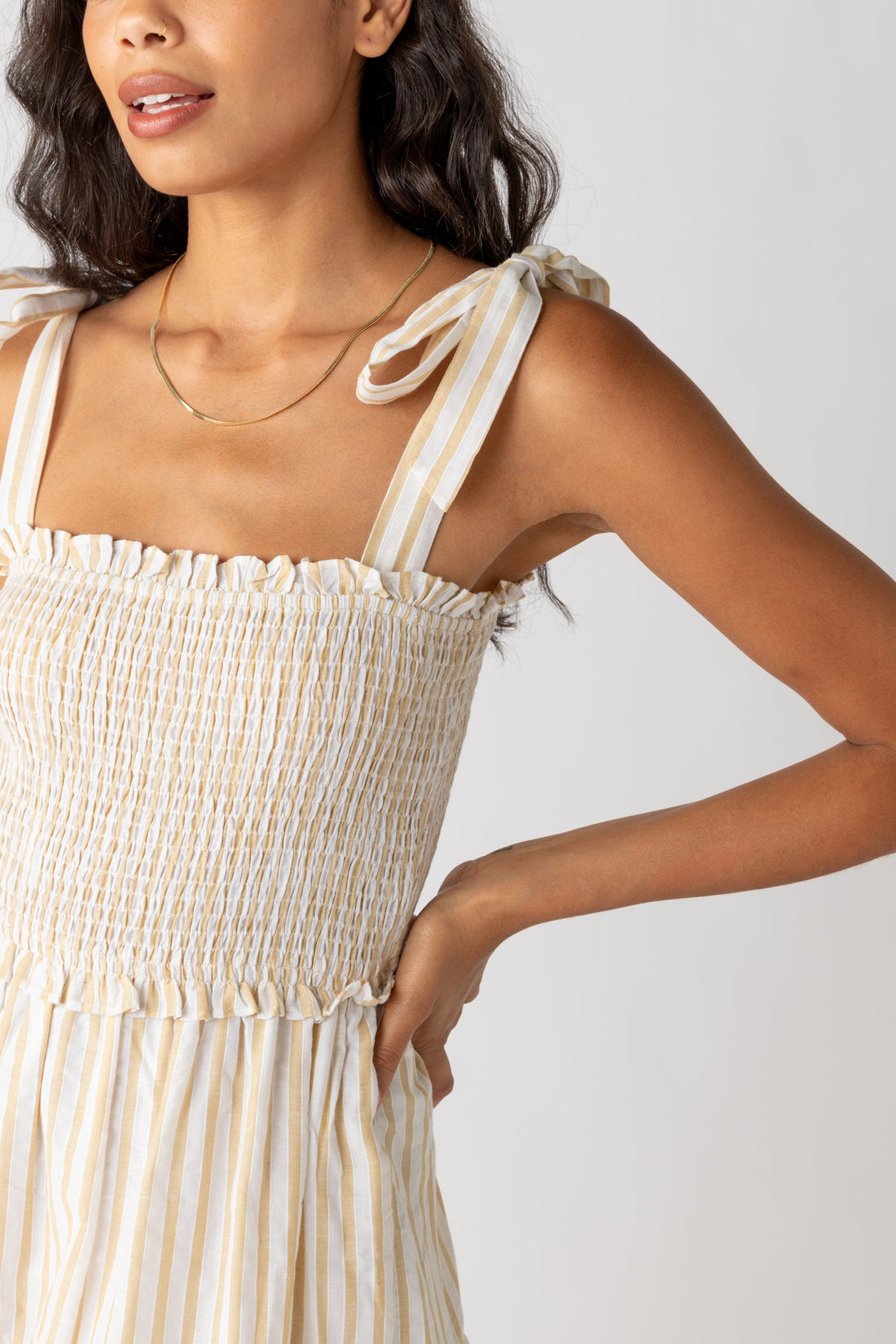SALE - Alice Striped Maxi Dress