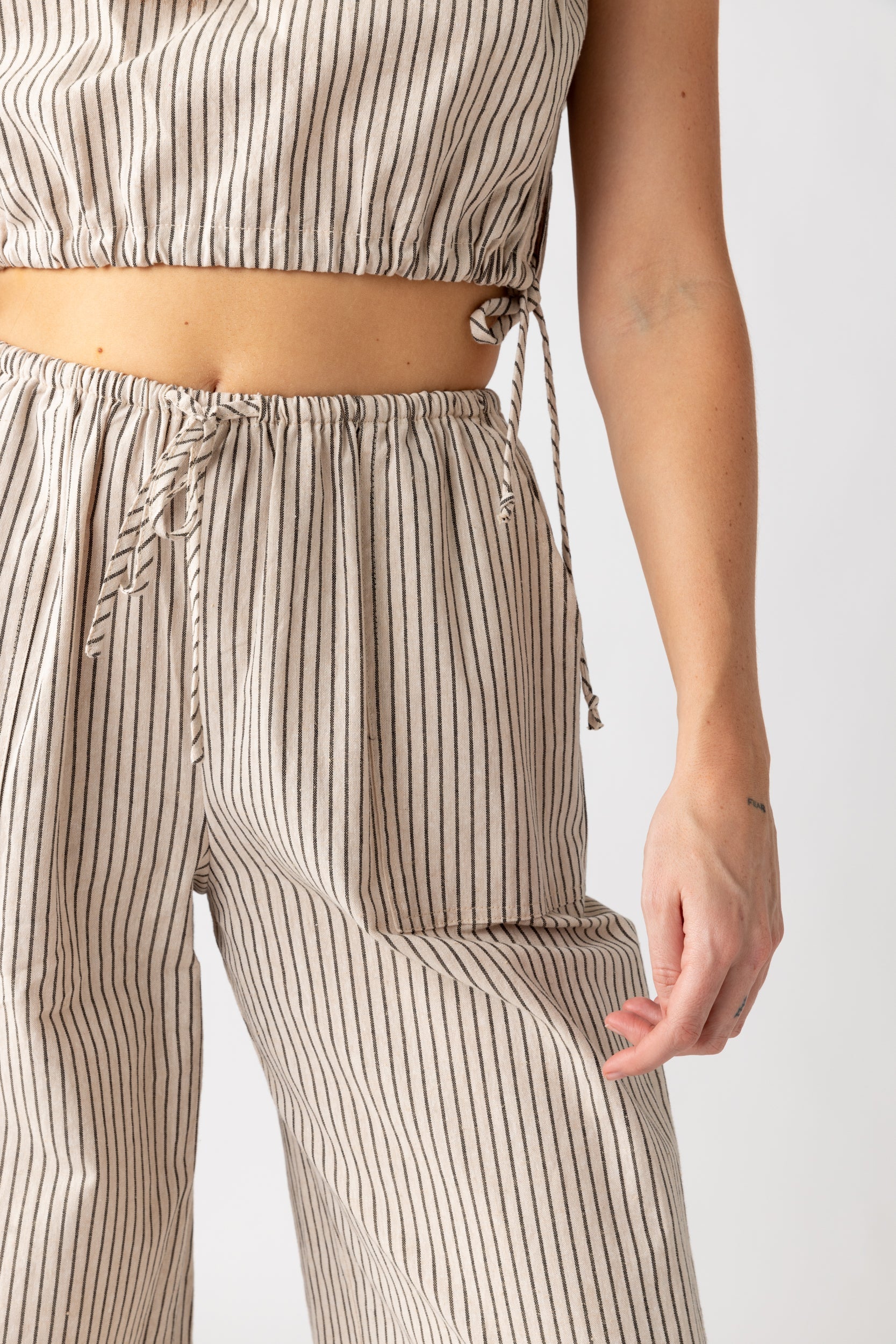 SALE - Penny Striped Wide Leg Pant