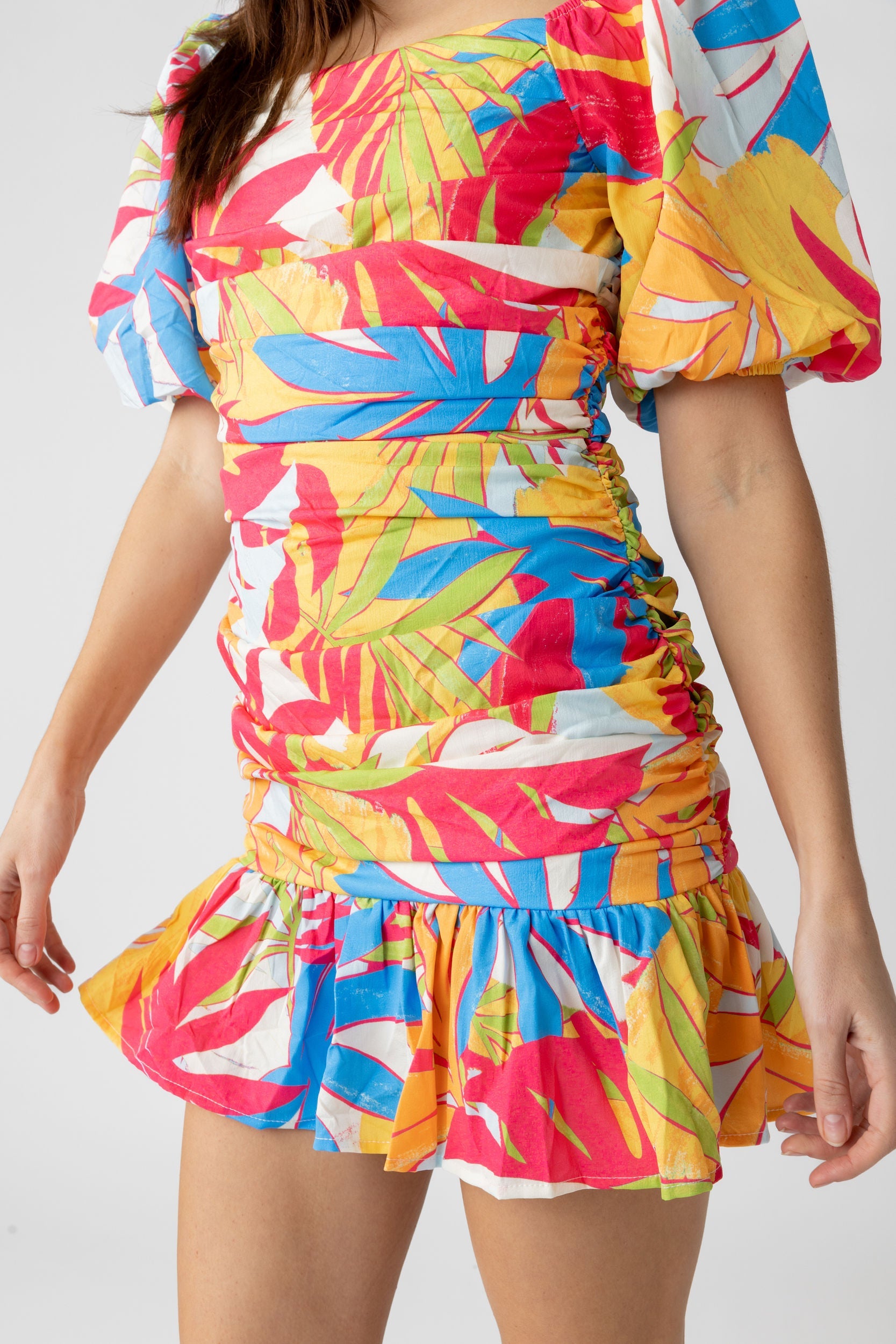 The Memar Printed Mini Dress