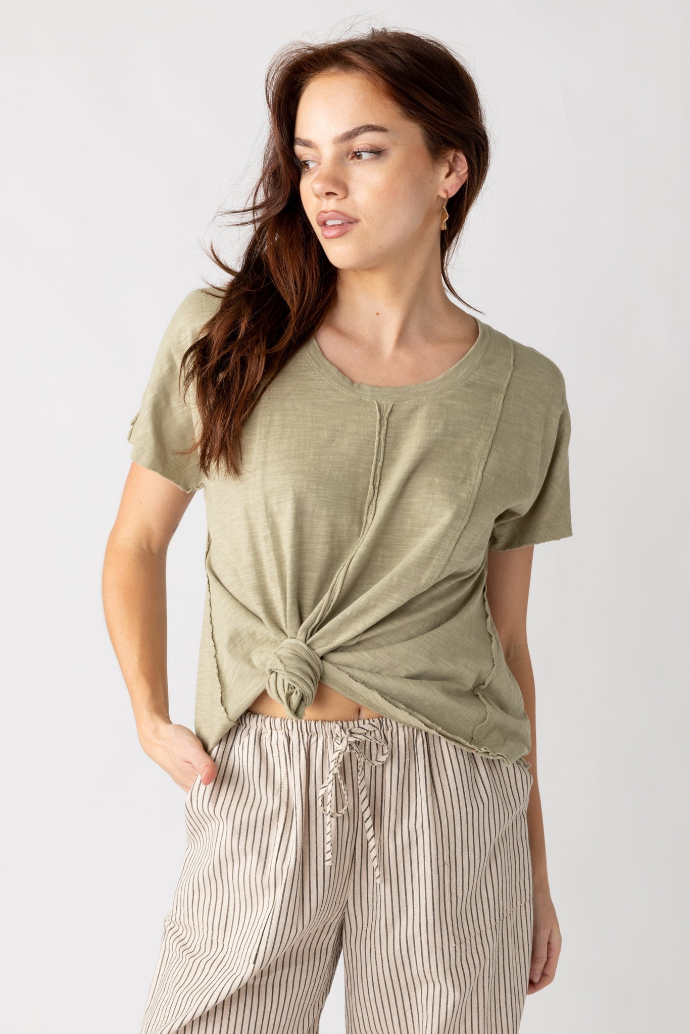SALE - Stokes Scoop Neck Tee
