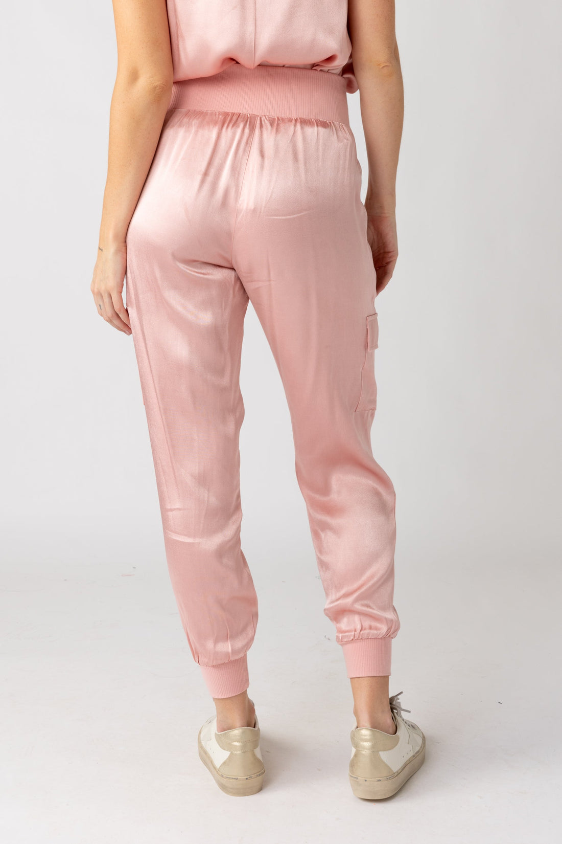 SALE - Celine Satin Cargo Jogger