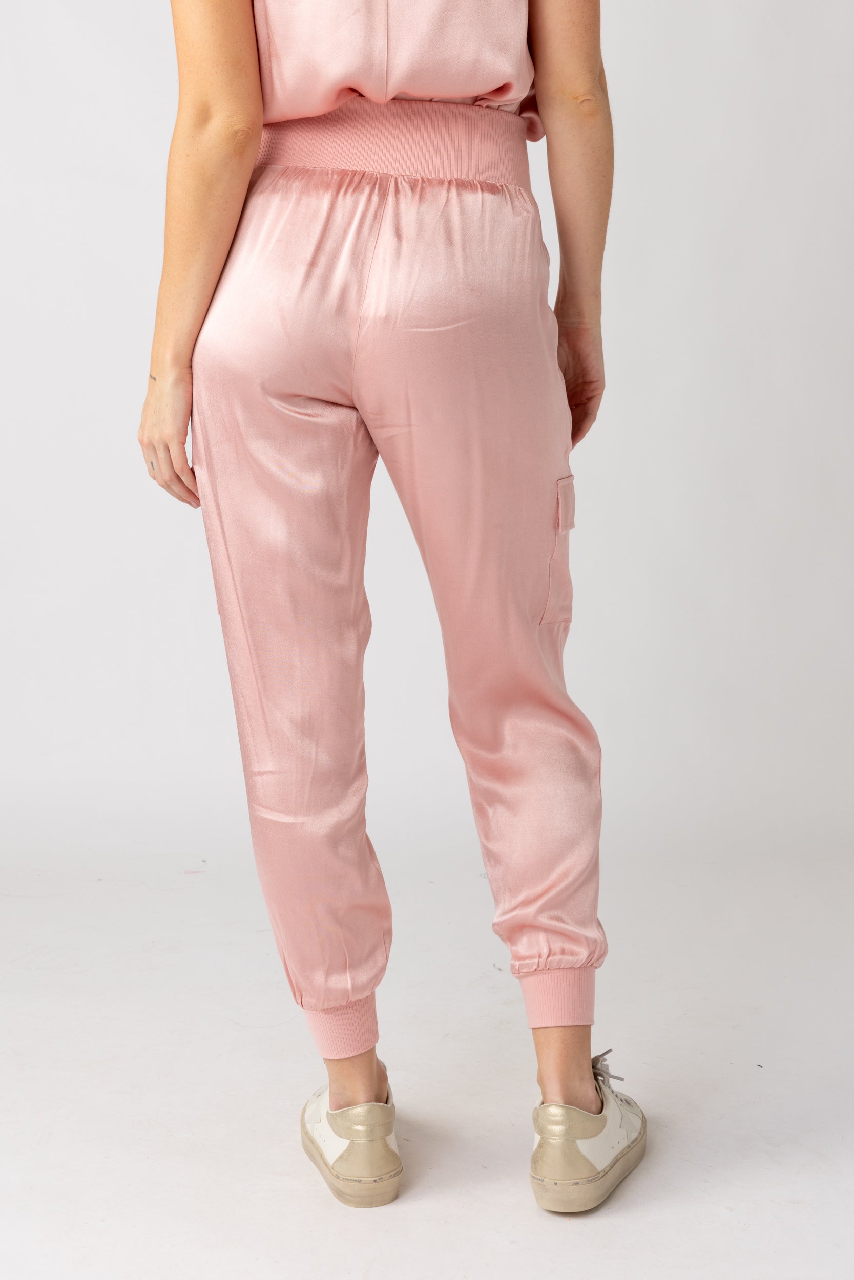 SALE - Celine Satin Cargo Jogger