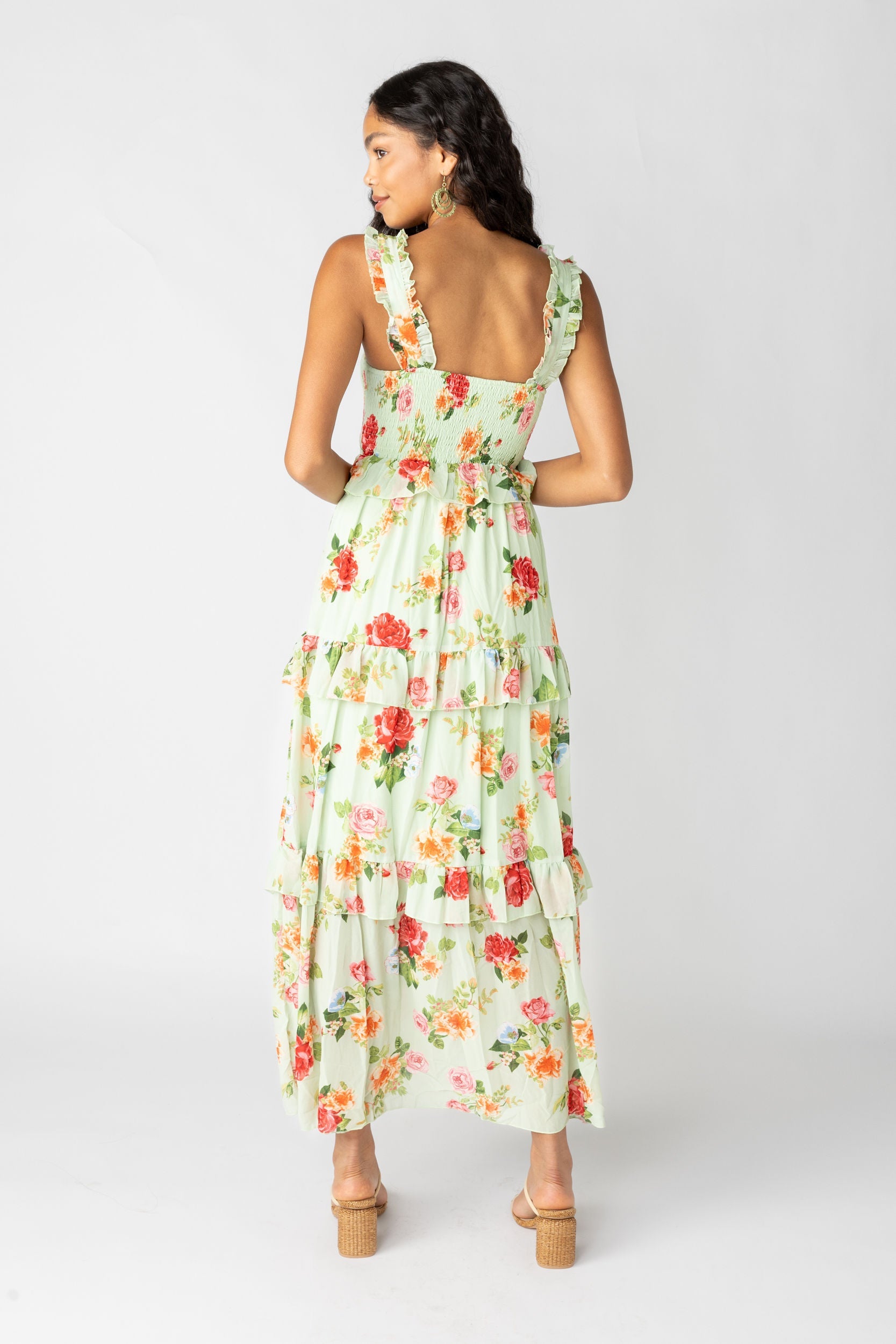 The Halpern Printed Maxi Dress