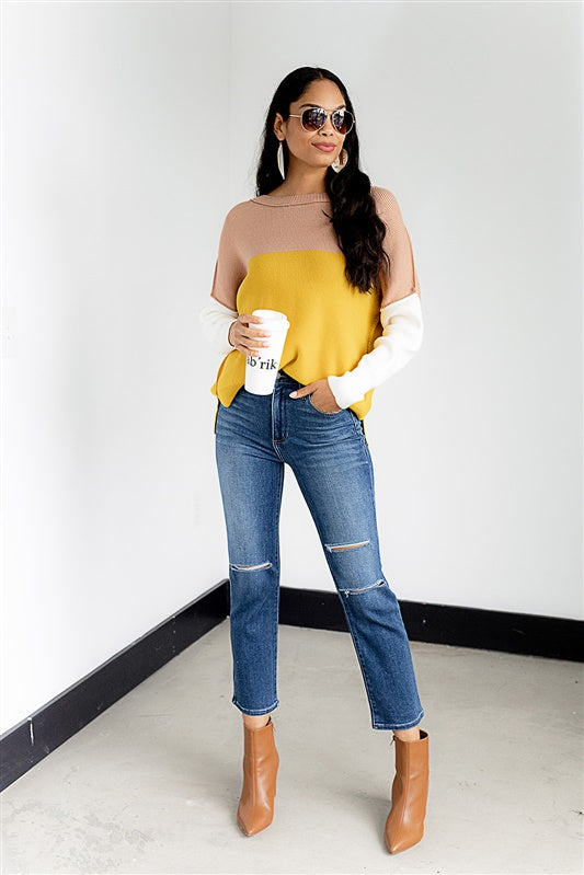 Garcia Colorblock Sweater
