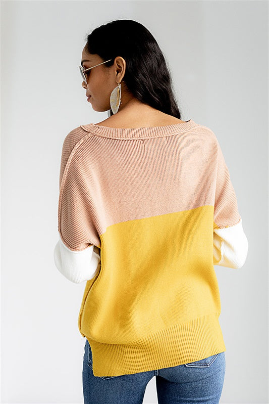 Garcia Colorblock Sweater