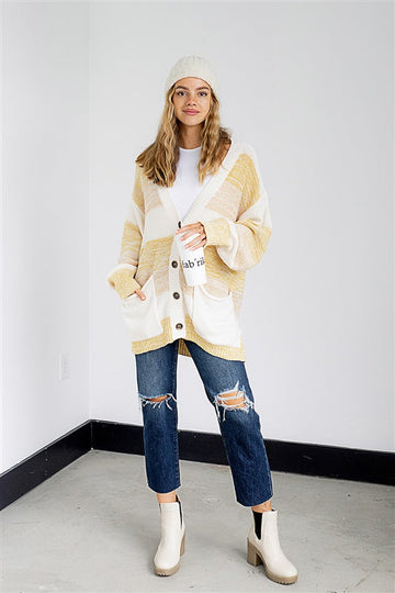 Colorado Striped Cardigan