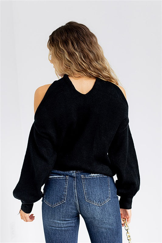 Aria Criss Cross Detail Sweater