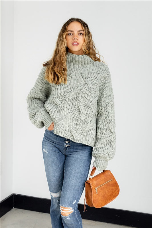 Dany Chunky Cable Sweater