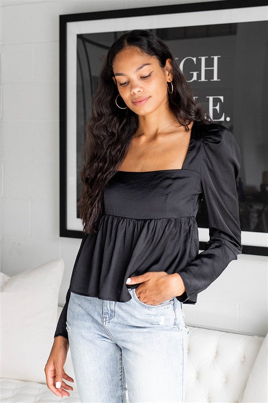 Lucero Square Neck Blouse