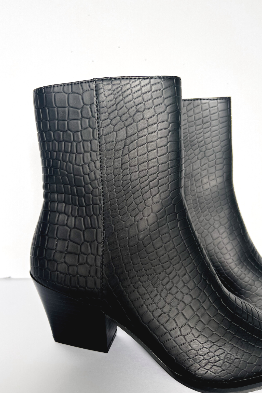 SALE - Miley Snakeskin Boots